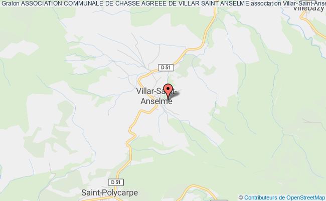 ASSOCIATION COMMUNALE DE CHASSE AGREEE DE VILLAR SAINT ANSELME