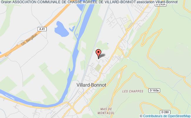 ASSOCIATION COMMUNALE DE CHASSE AGREEE DE VILLARD-BONNOT