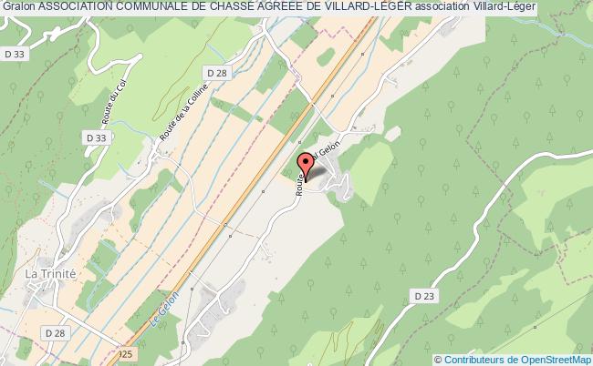 ASSOCIATION COMMUNALE DE CHASSE AGREEE DE VILLARD-LEGER