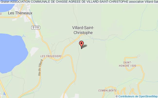 ASSOCIATION COMMUNALE DE CHASSE AGREEE DE VILLARD-SAINT-CHRISTOPHE