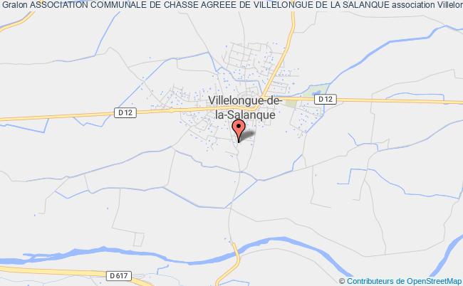 ASSOCIATION COMMUNALE DE CHASSE AGREEE DE VILLELONGUE DE LA SALANQUE
