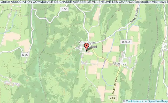 ASSOCIATION COMMUNALE DE CHASSE AGREEE DE VILLENEUVE LES CHARNOD