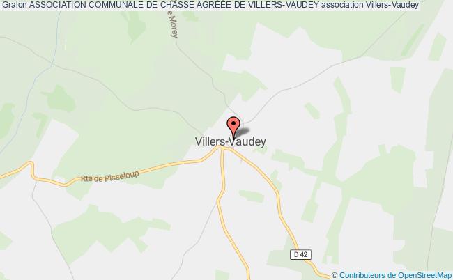 ASSOCIATION COMMUNALE DE CHASSE AGRÉÉE DE VILLERS-VAUDEY