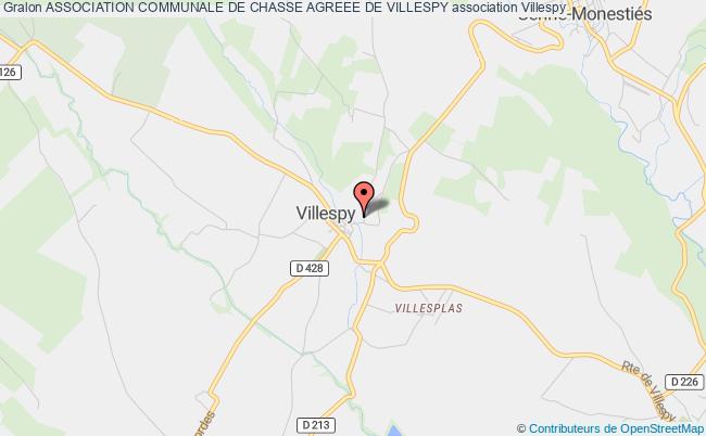 ASSOCIATION COMMUNALE DE CHASSE AGREEE DE VILLESPY