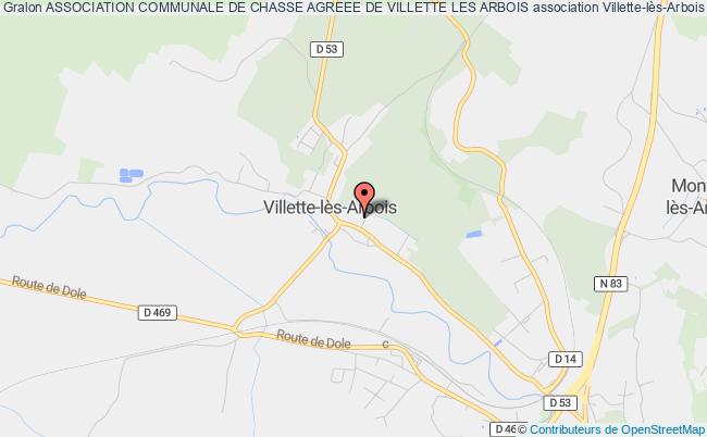 ASSOCIATION COMMUNALE DE CHASSE AGREEE DE VILLETTE LES ARBOIS