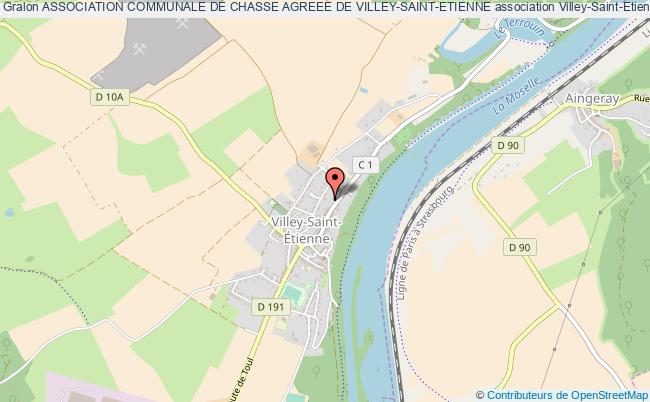 plan association Association Communale De Chasse Agreee De Villey-saint-etienne Villey-Saint-Étienne