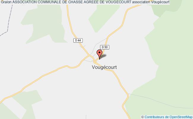 plan association Association Communale De Chasse Agreee De Vougecourt Vougécourt