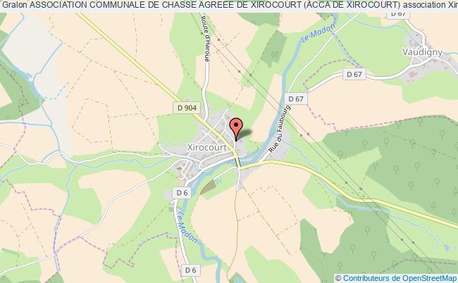 ASSOCIATION COMMUNALE DE CHASSE AGREEE DE XIROCOURT (ACCA DE XIROCOURT)