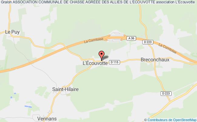 ASSOCIATION COMMUNALE DE CHASSE AGRÉÉE DES ALLIES DE L'ÉCOUVOTTE