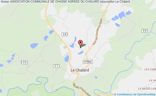 plan association Association Communale De Chasse Agreee Du Chalard Le    Chalard