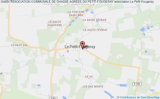 plan association Association Communale De Chasse Agreee Du Petit-fougeray Le Petit-Fougeray