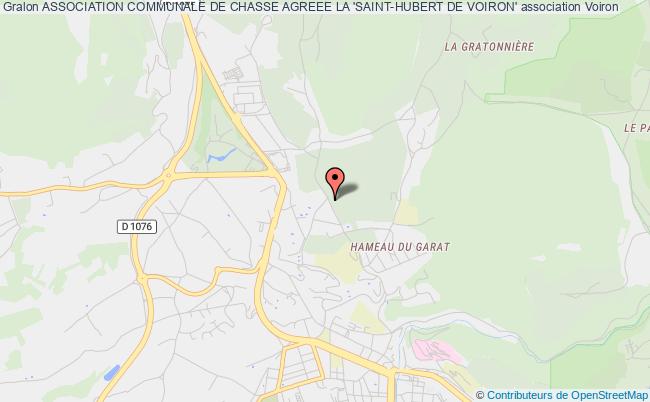 ASSOCIATION COMMUNALE DE CHASSE AGREEE LA 'SAINT-HUBERT DE VOIRON'