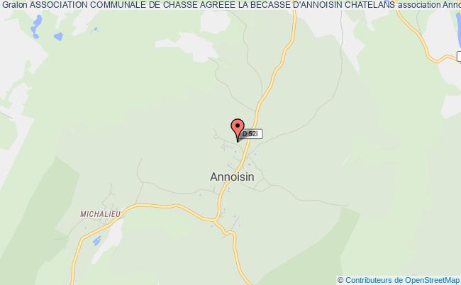 ASSOCIATION COMMUNALE DE CHASSE AGREEE LA BECASSE D'ANNOISIN CHATELANS