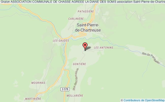 plan association Association Communale De Chasse Agreee La Diane Des Soms Saint-Pierre-de-Chartreuse