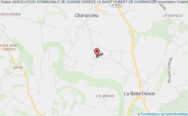 ASSOCIATION COMMUNALE DE CHASSE AGREEE LA SAINT HUBERT DE CHARANCIEU