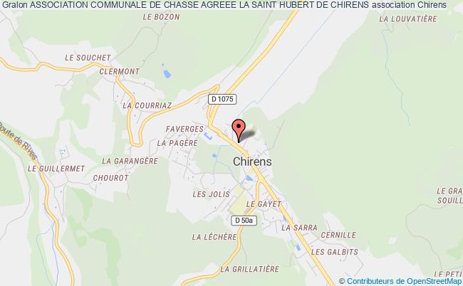 ASSOCIATION COMMUNALE DE CHASSE AGREEE LA SAINT HUBERT DE CHIRENS