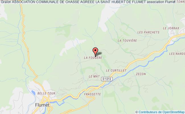 ASSOCIATION COMMUNALE DE CHASSE AGREEE LA SAINT HUBERT DE FLUMET