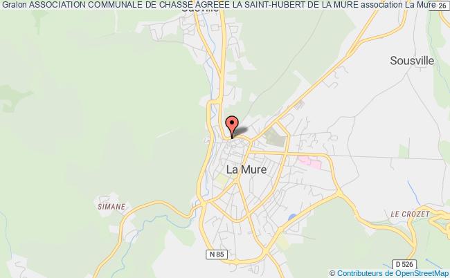 plan association Association Communale De Chasse Agreee La Saint-hubert De La Mure La    Mure
