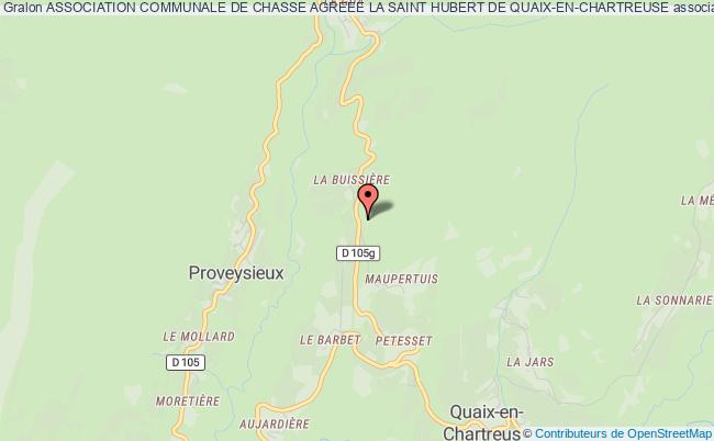ASSOCIATION COMMUNALE DE CHASSE AGREEE LA SAINT HUBERT DE QUAIX-EN-CHARTREUSE