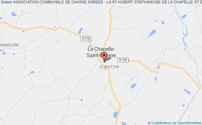 ASSOCIATION COMMUNALE DE CHASSE AGREEE - LA ST HUBERT STEPHANOISE DE LA CHAPELLE ST ETIENNE