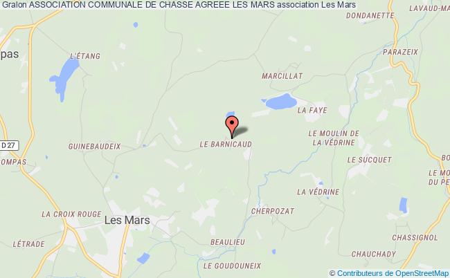 plan association Association Communale De Chasse Agreee Les Mars Les   Mars