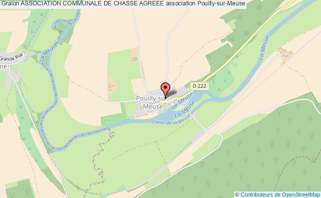 plan association Association Communale De Chasse Agreee Pouilly-sur-Meuse