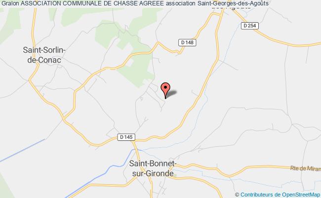 plan association Association Communale De Chasse Agreee Saint-Georges-des-Agoûts