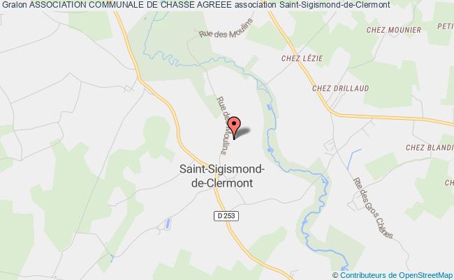 plan association Association Communale De Chasse Agreee Saint-Sigismond-de-Clermont