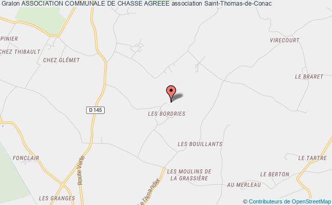 plan association Association Communale De Chasse Agreee Saint-Thomas-de-Conac