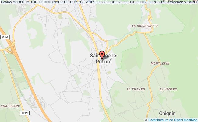 ASSOCIATION COMMUNALE DE CHASSE AGREEE ST HUBERT DE ST JEOIRE PRIEURE