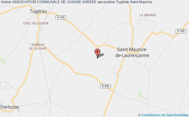 plan association Association Communale De Chasse Agreee Tugéras-Saint-Maurice