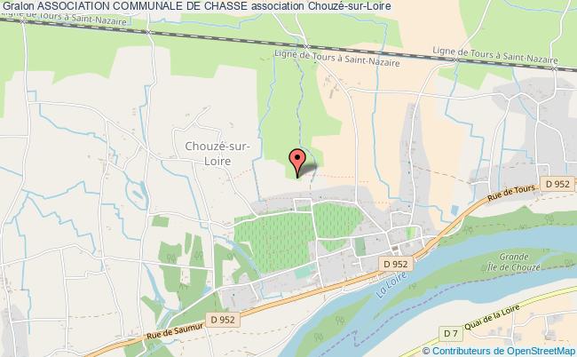 plan association Association Communale De Chasse Chouzé-sur-Loire