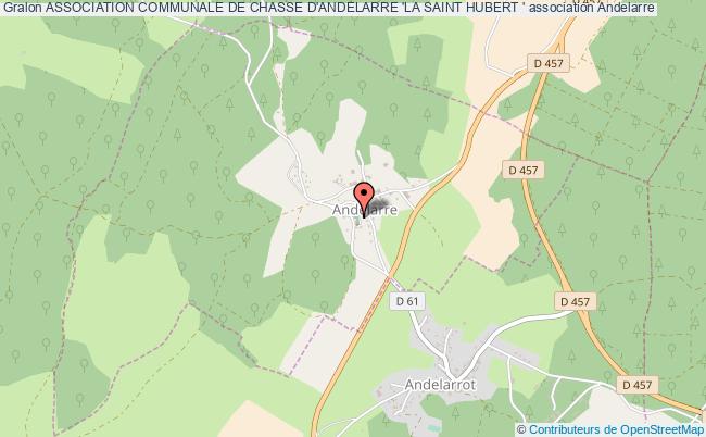 ASSOCIATION COMMUNALE DE CHASSE D'ANDELARRE 'LA SAINT HUBERT '