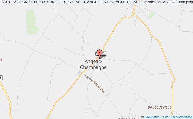 ASSOCIATION COMMUNALE DE CHASSE D'ANGEAC CHAMPAGNE ROISSAC