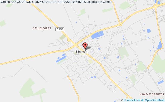 ASSOCIATION COMMUNALE DE CHASSE D'ORMES