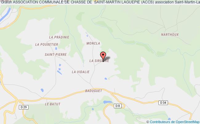 ASSOCIATION COMMUNALE DE CHASSE DE  SAINT-MARTIN LAGUEPIE (ACCS)