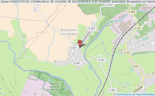 plan association Association Communale De Chasse De Boussieres Sur Sambre Boussières-sur-Sambre