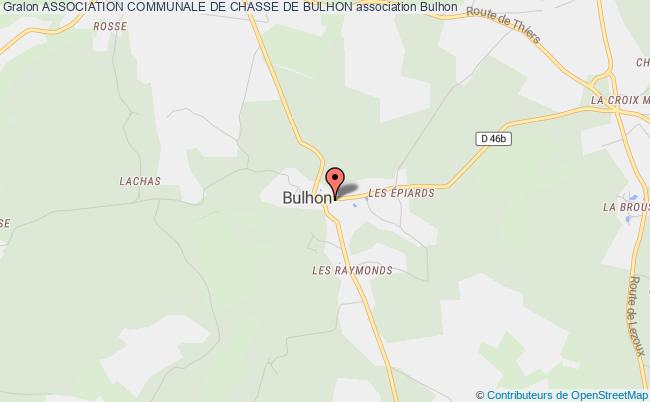 ASSOCIATION COMMUNALE DE CHASSE DE BULHON