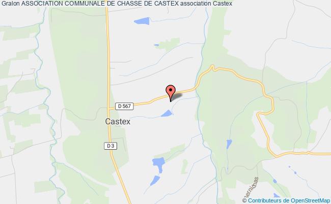 plan association Association Communale De Chasse De Castex Castex