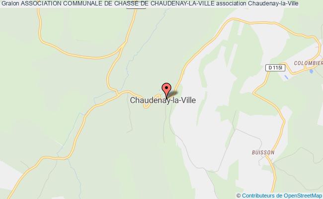 plan association Association Communale De Chasse De Chaudenay-la-ville Chaudenay-la-Ville