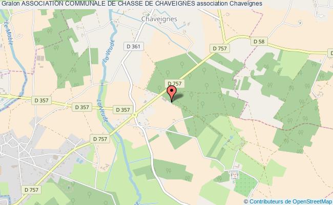 plan association Association Communale De Chasse De Chaveignes Chaveignes