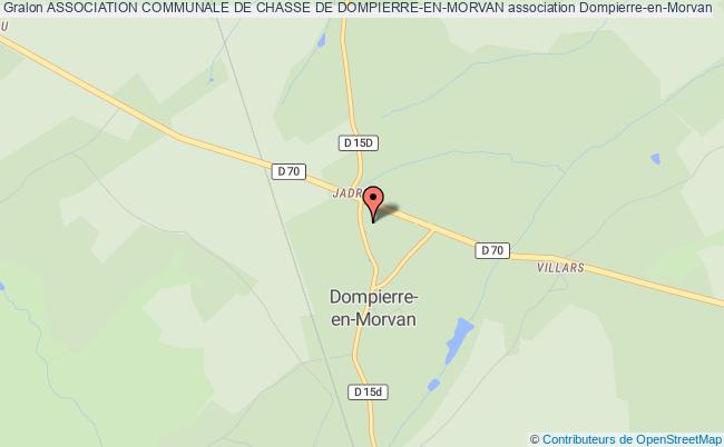 plan association Association Communale De Chasse De Dompierre-en-morvan Dompierre-en-Morvan