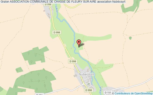 plan association Association Communale De Chasse De Fleury Sur Aire Nubécourt