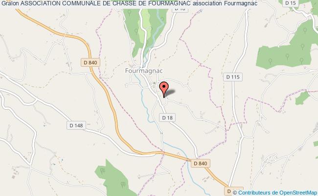 plan association Association Communale De Chasse De Fourmagnac Fourmagnac