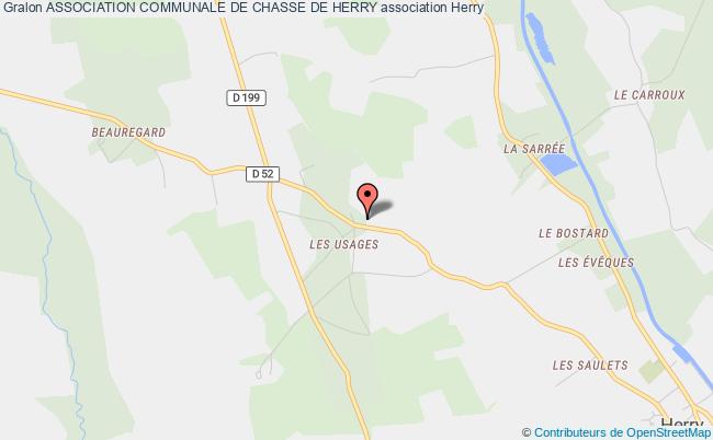 plan association Association Communale De Chasse De Herry Herry