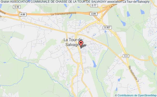 plan association Association Communale De Chasse De La Tour De Salvagny Tour-de-Salvagny