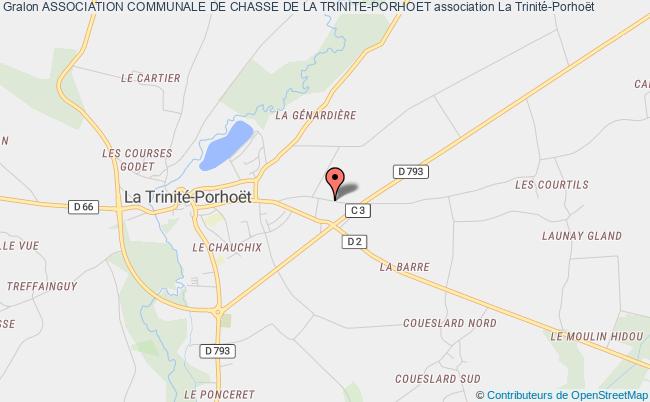 plan association Association Communale De Chasse De La Trinite-porhoet La    Trinité-Porhoët
