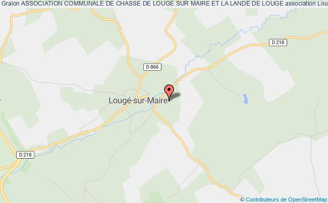 plan association Association Communale De Chasse De Louge Sur Maire Et La Lande De Louge Lougé-sur-Maire
