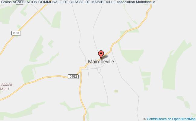 plan association Association Communale De Chasse De Maimbeville Maimbeville
