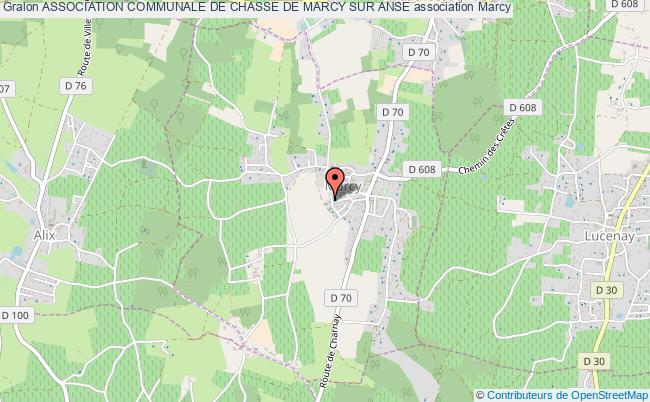 plan association Association Communale De Chasse De Marcy Sur Anse Marcy